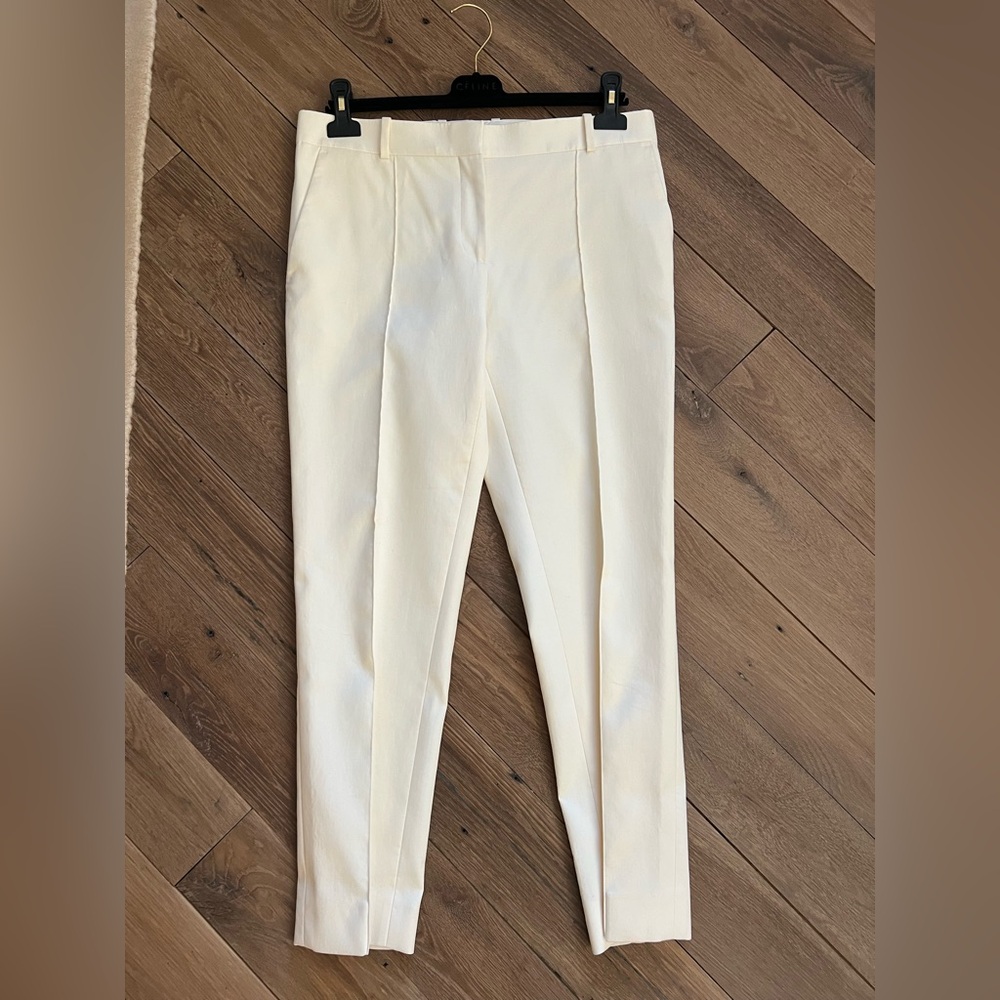Celine Off white Tailored Ankle Pants